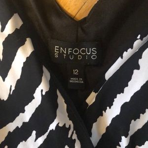 Enfocus Studio Zebra Dress
